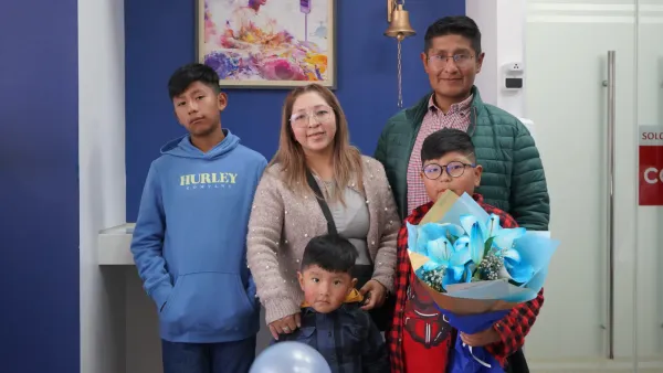 Imagen de Rudy venció el linfoma no Hodgkin y celebró este logro junto a su familia